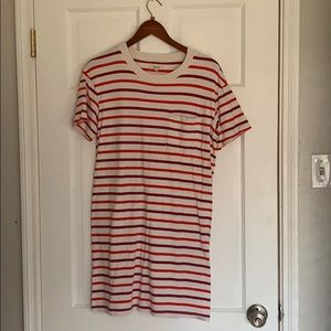 madewell t-shirt dress